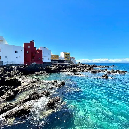 Modern Studio Cs With Wifi, Shared Pool, Puerto De La Cruz 아파트 *
