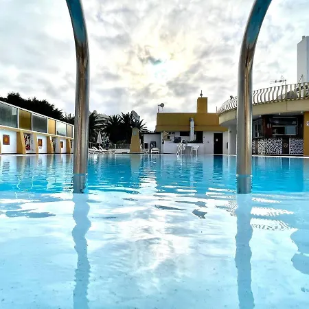 아파트 Modern Studio Cs With Wifi, Shared Pool, Puerto De La Cruz